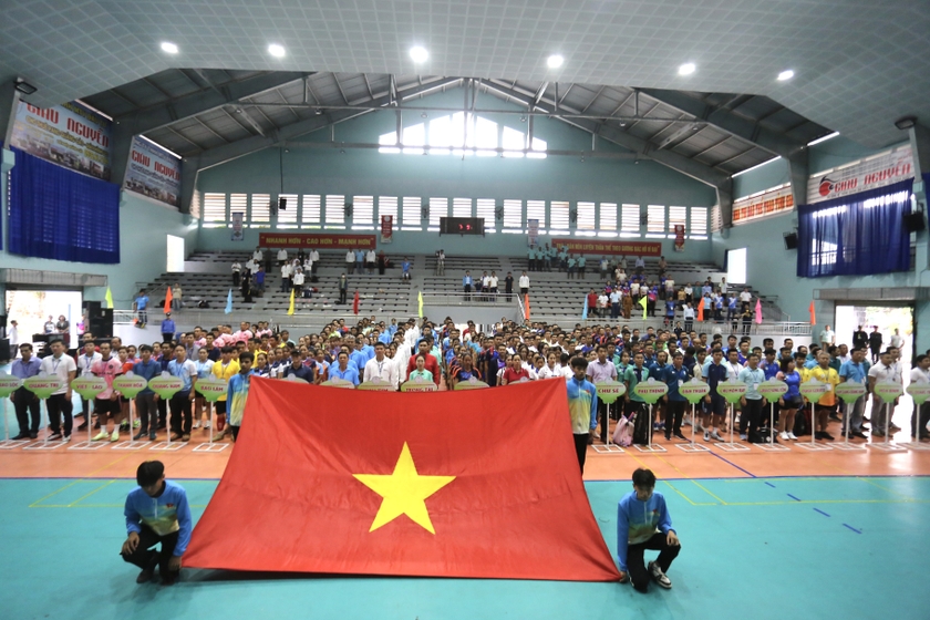 Hội thao Tập đoàn Công nghiệp cao su Việt Nam tại khu vực 1 năm 2024 quy tụ gần 500 VĐV tranh tài